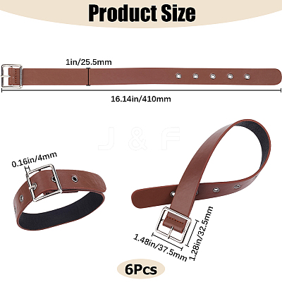 Imitation Leather Shirt Sleeve Holders BJEW-WH0020-68E-1