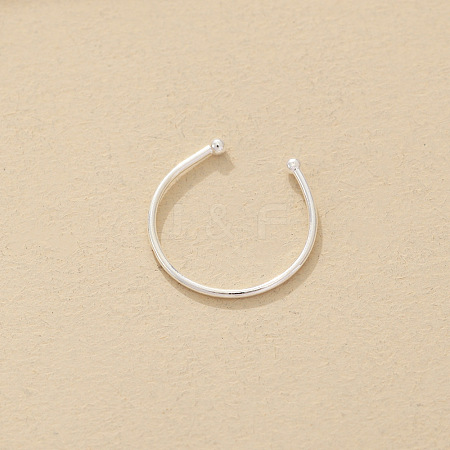 Stainless Steel Circular/Horseshoe Barbell Nose Rings for Women Men WG949CF-06-1