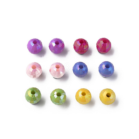 Opaque Acrylic Beads MACR-S371-135-I-1