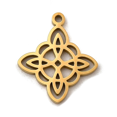 304 Stainless Steel Pendants STAS-P330-04G-1