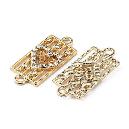 Alloy Rhinestone Connector Charms FIND-TAC0014-56-1