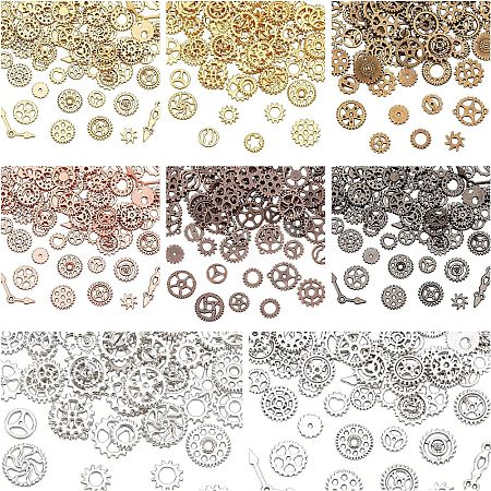 Olycraft Zinc Alloy  Open Back Bezel Cabochons PALLOY-OC0002-57-1