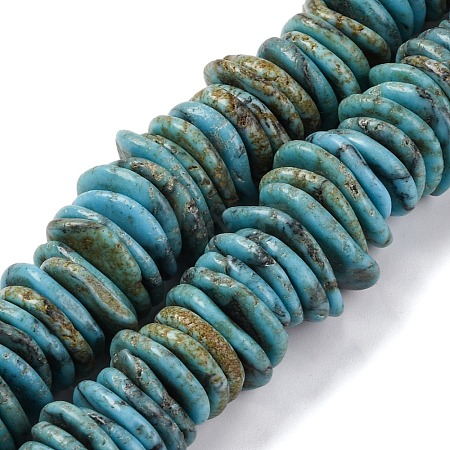 Graduated Synthetic Turquoise Beads Strands G-A237-01D-1