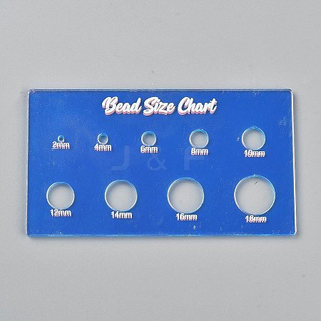 Acrylic Measuring Ruler TOOL-WH0159-90-1