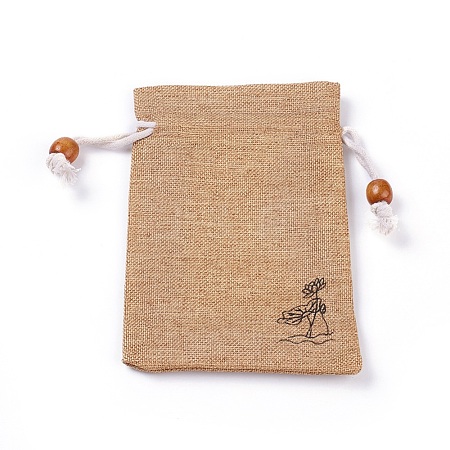 Burlap Packing Pouches ABAG-L006-B-05-1