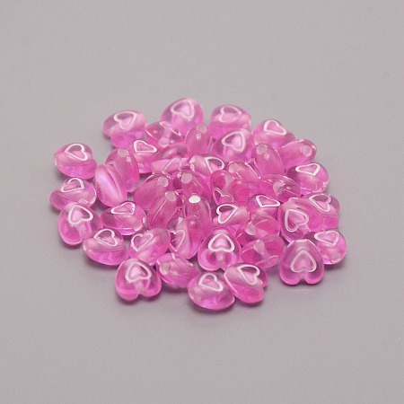 Transparent Acrylic Beads TACR-TAC0001-05E-1