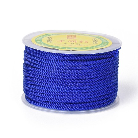 Polyester Milan Cord for DIY Jewelry Craft Making OCOR-F011-D03-1