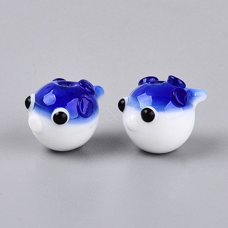 Handmade Lampwork Beads LAMP-Q039-12C-1