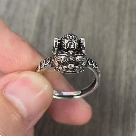 Adjustable Brass Finger Rings FS-WGB7F86-01-1