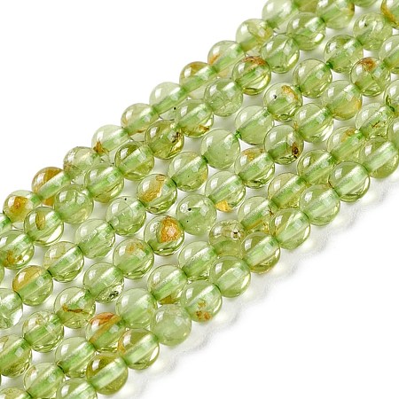 Natural Peridot Beads Strands G-K313-B01-02-1