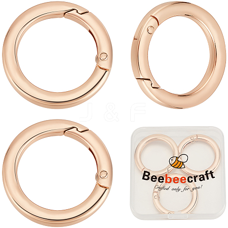 3Pcs Alloy Spring Gate Rings FIND-BBC0002-23KCG-01-1