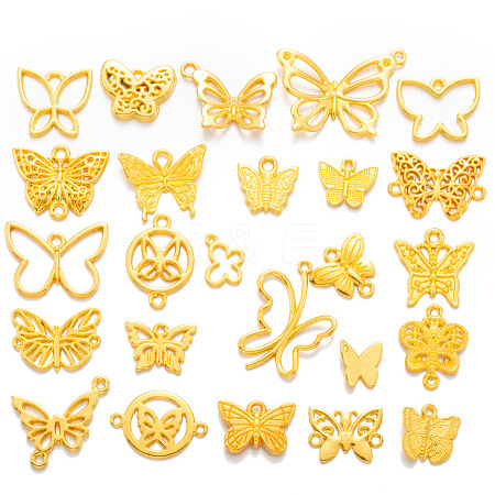 Alloy Pendants & Links Connector Charms Sets PW-WG0DFB9-03-1