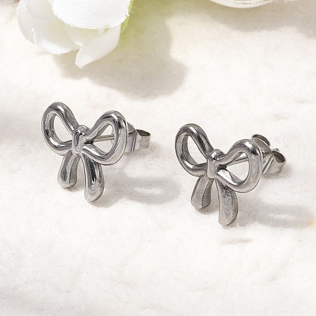 304 Stainless Steel Stud Earrings STAS-B126-13P-1