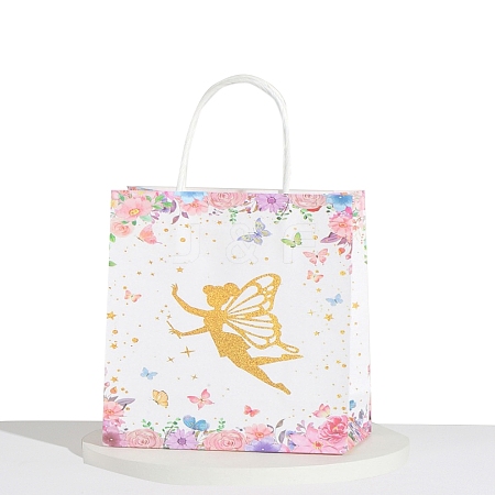 Happy Birthday Printed Paper Gift Tote Bags PW-WG3AC5F-02-1