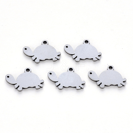 Tarnish Resistant 304 Stainless Steel Charms STAS-N092-30-1