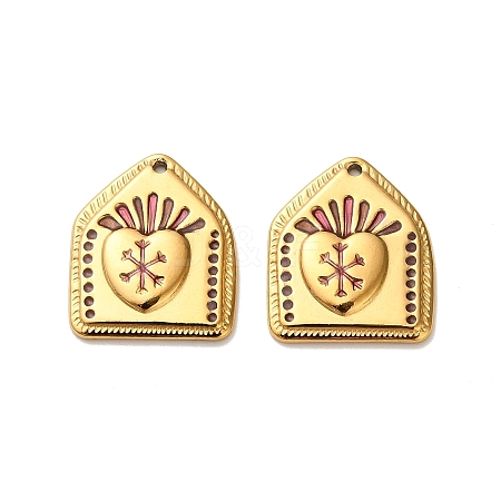 304 Stainless Steel Pendants X-STAS-C152-21G-01-1