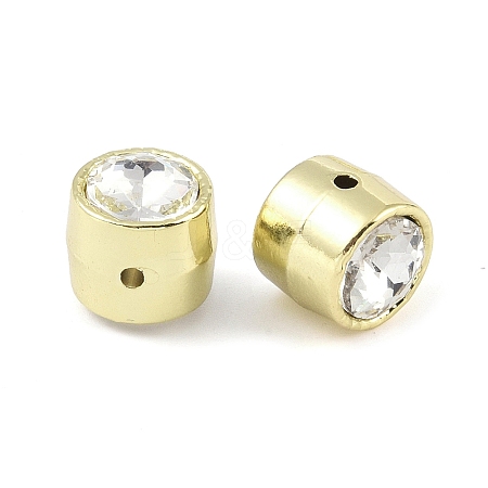 Rack Plating Alloy Beads FIND-B038-04G-02-1