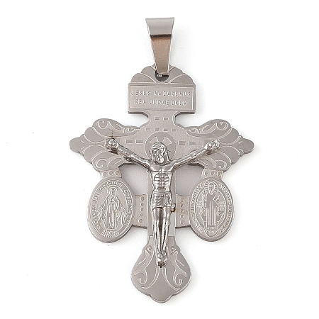 Non-Tarnish 304 Stainless Steel Pendants STAS-C103-02P-02-1