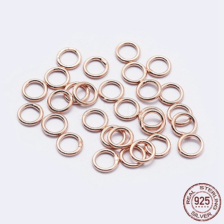 925 Sterling Silver Round Rings STER-F036-03RG-0.5x3-1