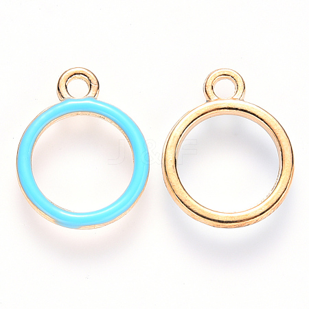 Alloy Enamel Pendants ENAM-S121-086-1