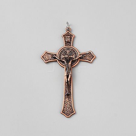 Tibetan Style Alloy Big Pendant FIND-WH0441-45R-1