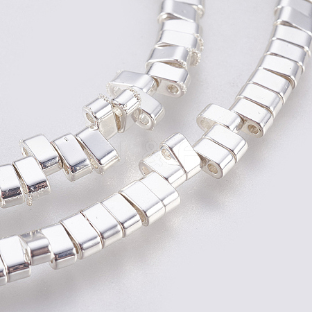 Electroplated Non-magnetic Synthetic Hematite Beads Strands X-G-E495-11B-03-1