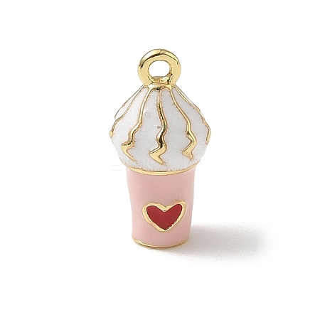 Brass Enamel Pendants KK-CBA1717-02G-01-1