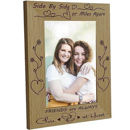 Natural Wood Photo Frames AJEW-WH0292-054-1