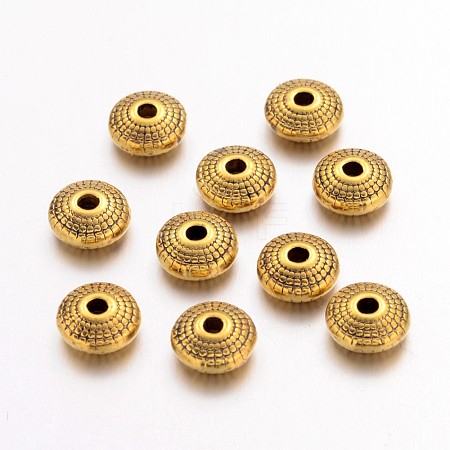 Tibetan Style Alloy Spacer Beads GLF0391Y-NF-1