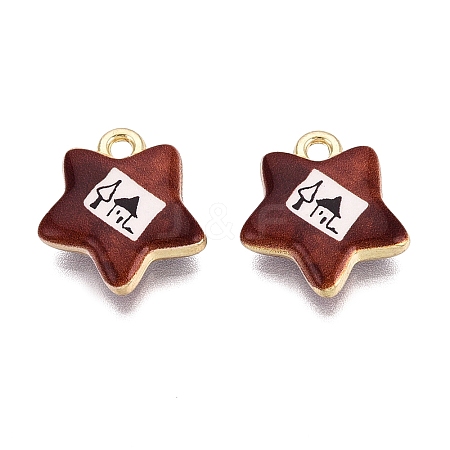 Printed Alloy Pendants PALLOY-SZC0008-10A-1
