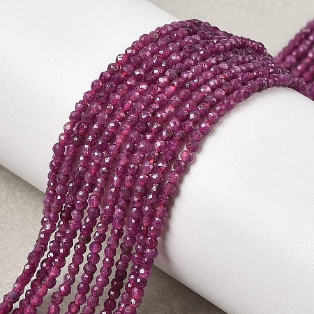 Natural Ruby Beads Strands X-G-K366-C09-2mm-1