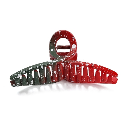 Plastic Claw Hair Clip OHAR-I022-01C-1