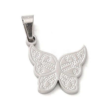 Non-Tarnish 304 Stainless Steel Pendants STAS-Q301-21P-1