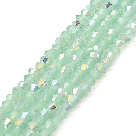 Baking Painted Glass Beads Strands DGLA-F029-J2mm-A10-1