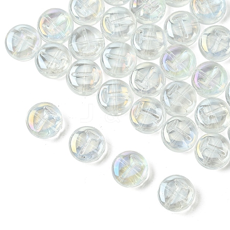 Electroplate Glass Beads EGLA-YW0005-01T-1