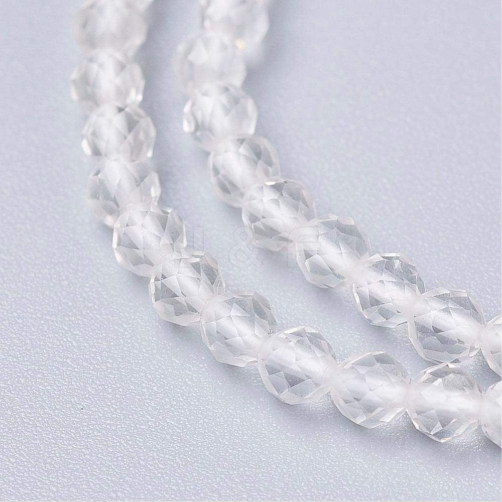 Wholesale Natural Quartz Crystal Beads Strands - Jewelryandfindings.com