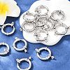 Tarnish Resistant 304 Stainless Steel Spring Ring Clasps STAS-R083-03-5
