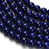 Natural Lapis Lazuli Beads Strands G-H329-C01-6mm-4