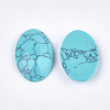 Synthetic Turquoise Cabochons TURQ-T003-01D-2