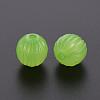 Imitation Jelly Acrylic Beads MACR-S373-11-E06-3