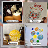 2Pcs 2 Styles Transparent Acrylic Sheet MACR-BC0001-09-6