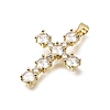 Easter Brass Pave Cubic Zirconia Pendants CU-E002-01D-G07-2