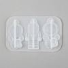 DIY Spaceman Silicone Pendant Molds X-DIY-P006-27-4