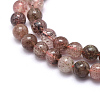 Natural Strawberry Quartz Beads Strands X-G-F364-07-8mm-3