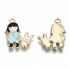 Eco-Friendly Zinc Alloy Pendants FIND-N048-53B-NR-2