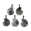 Natural Labradorite Pendants G-Q601-45B-1