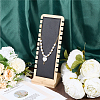 12-Slot Wood Necklaces Organizer Display Stands NDIS-WH20003-01A-3