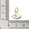 Brass Micro Pave Cubic Zirconia Charms KK-E092-08G-02-3