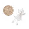Frosted Acrylic Pendants PALLOY-JF04048-3