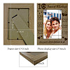 10 Years of Marriage Natural Wood Photo Frames AJEW-WH0292-030-2